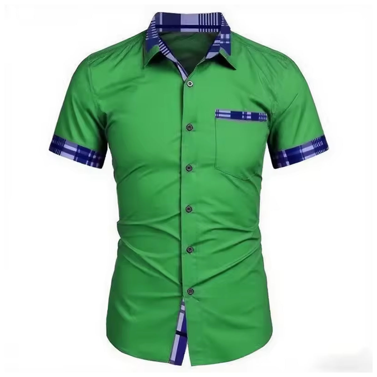 Men’s Casual Short Sleeve Shirt Smart & Trendy Design