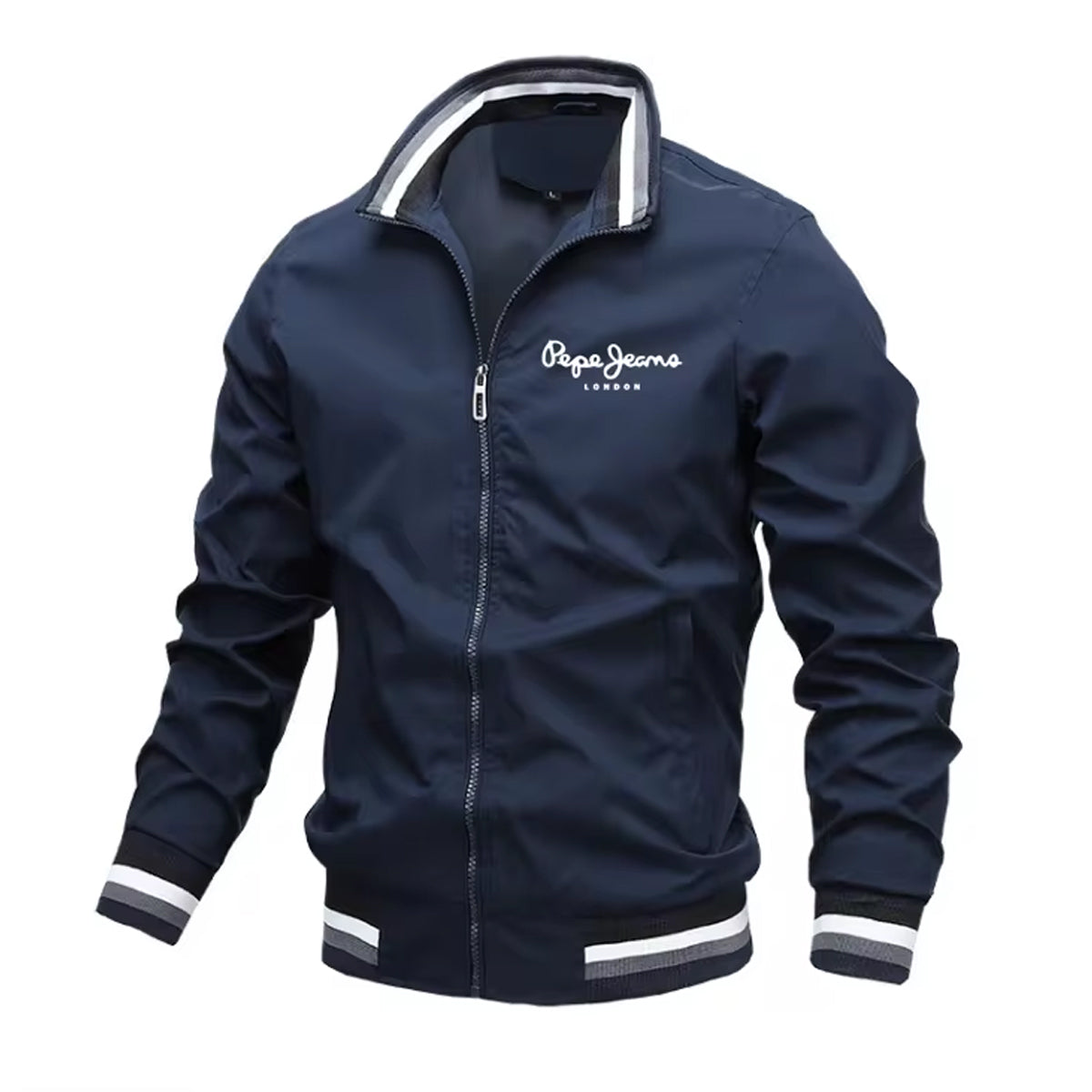 Men’s Blue Classic Everyday Casual Wear Jacket
