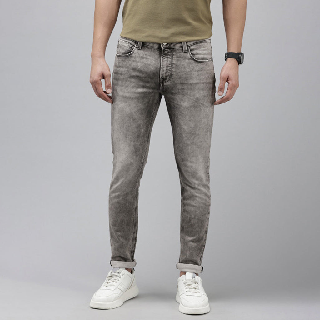 Men’s Slim Fit Cotton Jeans Casual Outfit