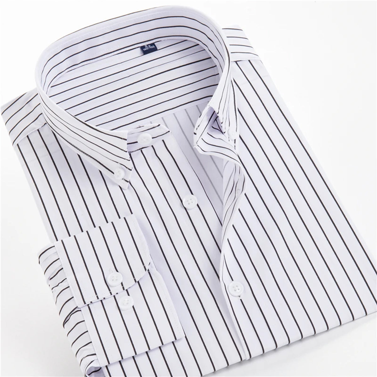 Men's Trendy Fashionable  Regular Slim Fit Striped Casual Shirt