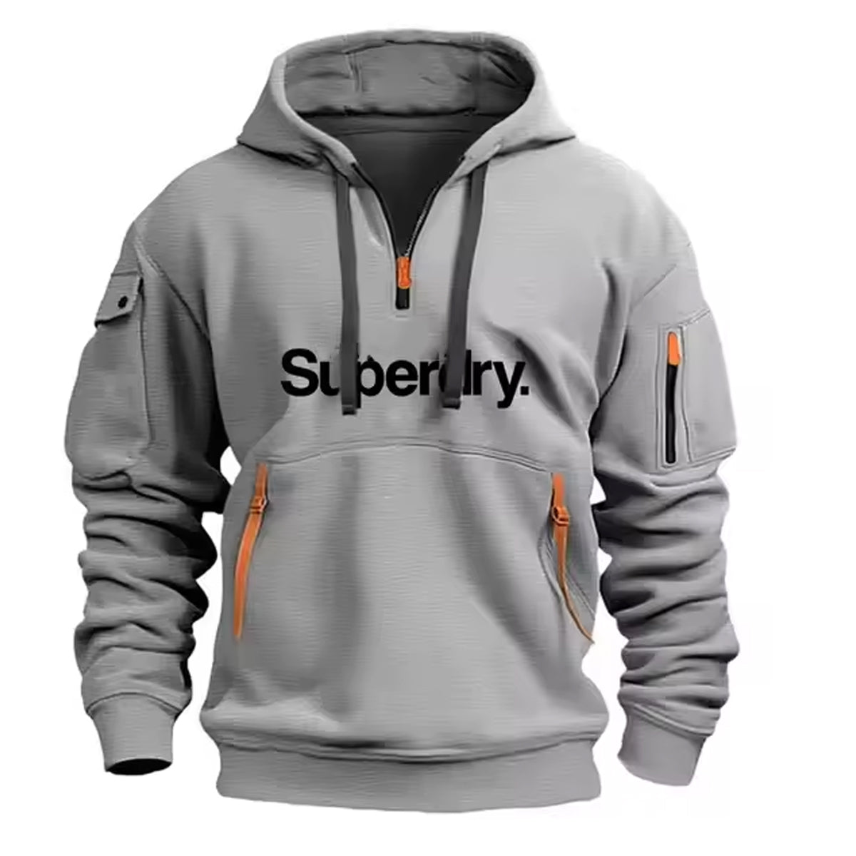 Men’s Cotton Hoodie for Winter – Warm Fleece Lining