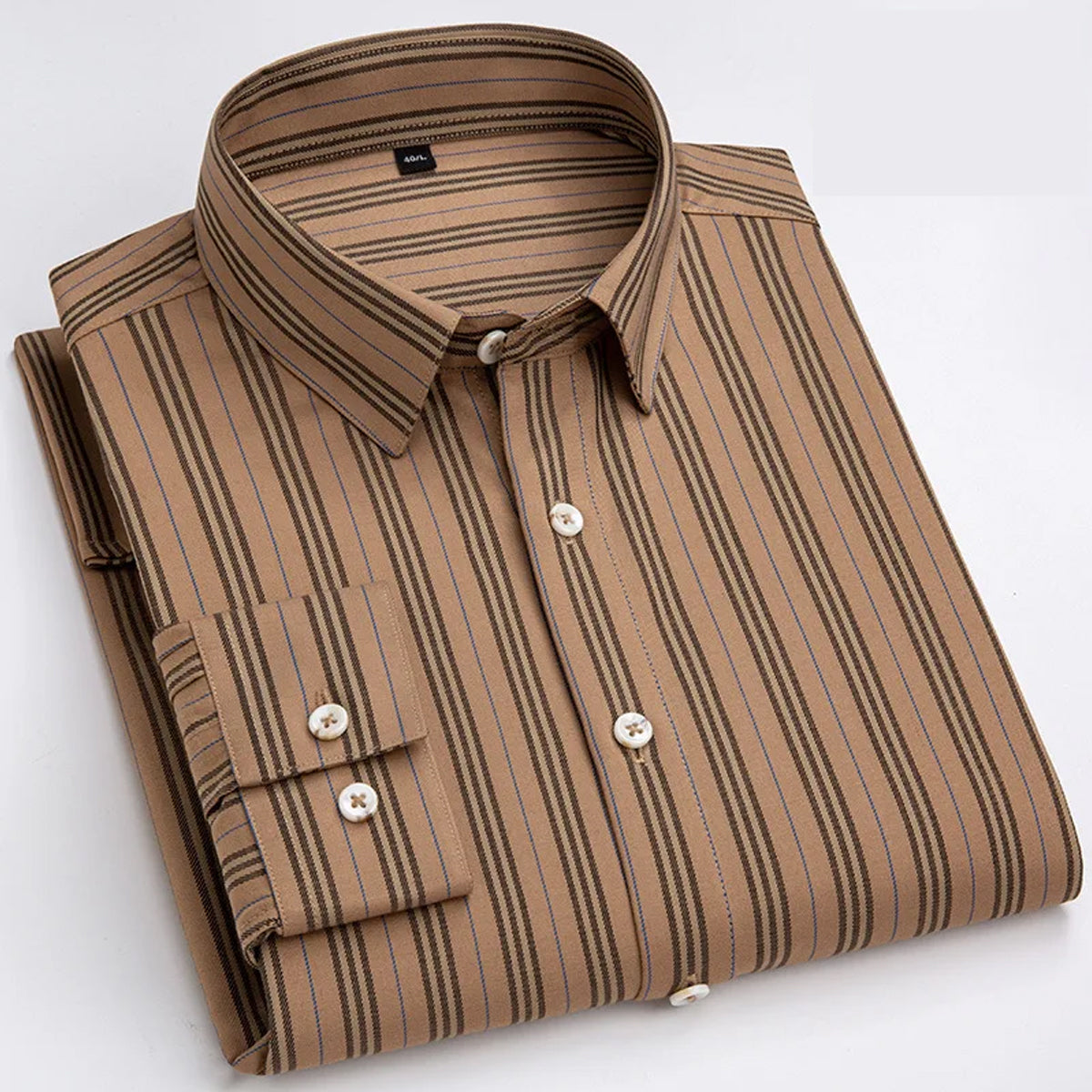 Men's Fancy Latest Fashionable Slim Fit Striped Casual Shirt