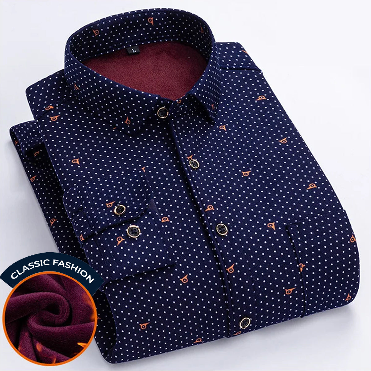 Men's Slim Fit Checkered Shirt