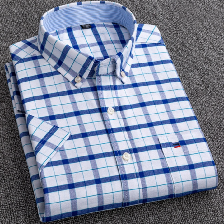 Men's Premium Cotton Check Shirt (SC526)